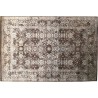 Odważny, brązowy dywan z Nepalu design abstrakcyjny vintage Contemprary wełna / jedwab 200x300cm luksusowy