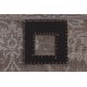 Odważny, brązowy dywan z Nepalu design abstrakcyjny vintage Contemprary wełna / jedwab 200x300cm luksusowy