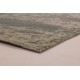 Ekskluzywny dywan jedwabny z Nepalu deseń abstrakcyjny vintage 250x300cm luksus jedwab z bananowca i wełna zielony