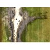 Odważny dywan z Nepalu design abstrakcyjny vintage Contemporary wełna / jedwab 170x250cm luksusowy