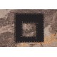 Odważny dywan z Nepalu design abstrakcyjny vintage Contemporary wełna / jedwab okrągły 2x2m luksusowy