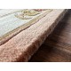 Piękny dywan Aubusson z Chin 80x150cm 100% wełna ręcznie rzeźbione kwiaty łososiowy