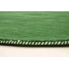 100% wełna gruby dywan Gabbeh  handloom z Indii zielony 250x250cm