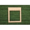 100% wełna gruby dywan Gabbeh  handloom z Indii zielony 250x250cm