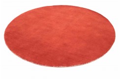 100% wełna gruby dywan Gabbeh  handloom z Indii żółty 150x150cm