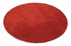 100% wełna gruby dywan Gabbeh  handloom z Indii żółty 150x150cm