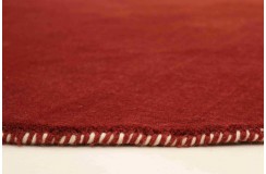 100% wełna gruby dywan Gabbeh  handloom z Indii żółty 150x150cm