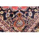 Oryginalny ręcznie tkany perski dywan Meszhed Iran kwadratowy 300x300cm 100% wełna