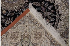 Ręcznie tkany dywan Nain 6la Habibian z Iranu 130x200cm granatowy