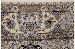 Ręcznie tkany dywan Nain 6la Habibian z Iranu 130x200cm granatowy