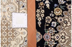 Ręcznie tkany dywan Nain 6la Habibian z Iranu 130x200cm granatowy