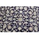 Nain gęsto ręcznie tkany dywan z Iranu wełna + jedwab ok 250x350cm granatowy królewski