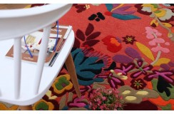 Niereguralny dywan Optimistic Florescence GC-450 Coral, 100% wełna