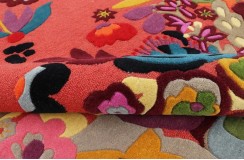 Niereguralny dywan Optimistic Florescence GC-450 Coral, 100% wełna
