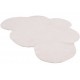 Piękny dywan w kształcie chmurki Obsession Luna 856 cream super soft 71x106cm 100% mikropoliester, szary, dla dzieci