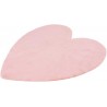 Miękki dywan poliestrowy serce - dla dzieci - Obsession Luna 859 pink