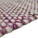 Zaplatany dywan Brinker Carpets Sunshine 50940 Purple Multi 170x230cm 100% wełna owcza filcowana wart 3 950 zł