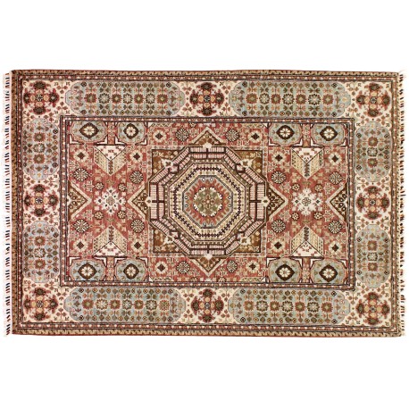 Dywan Ziegler Khorjin Mamluk 100% wełna kamienowana ręcznie tkany luksusowy 150x210cm klasyczny