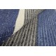 Dwustronny niezwykły dywan BRINKER FEEL GOOD CARPETS Kjul Blue 100% wełna filcowana 170x230cm płasko tkany