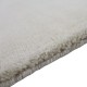 Beżowy gładki nowoczesny dywan Brinker Feel Good Carpets Gabbeh Loom Berber White 170x230cm