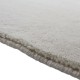 Beżowy gładki nowoczesny dywan Brinker Feel Good Carpets Gabbeh Loom Berber White 170x230cm