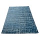 Niebieski dwupoziomowy żakardowy nowoczesny dywan Brinker Feel Good Carpets Gabbeh Loom Zakard Blue 160x230cm