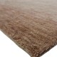 Brązowy gładki nowoczesny dywan Brinker Feel Good Carpets Gabbeh Loom Berber Peach 170x230cm