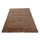 Brązowy gładki nowoczesny dywan Brinker Feel Good Carpets Gabbeh Loom Berber Peach 170x230cm