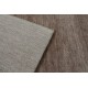 Brązowy gładki nowoczesny dywan Brinker Feel Good Carpets Gabbeh Loom Berber Peach 170x230cm