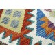 Kolorowy dywan kilim ręcznie wiązany 150x200cm z Afganistanu Maimane Chobi  100% wełna dwustronny vintage nomadyczny