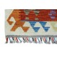 Kolorowy dywan kilim ręcznie wiązany 150x200cm z Afganistanu Maimane Chobi  100% wełna dwustronny vintage nomadyczny