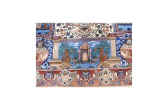 Klasyczny perski dywan z Iranu 300x400cm Kaszmar w kwatery królewski