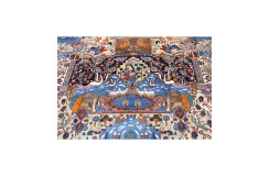 Klasyczny perski dywan z Iranu 300x400cm Kaszmar w kwatery królewski