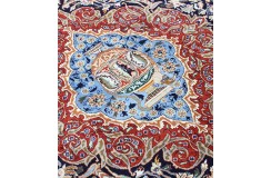Klasyczny perski dywan z Iranu 300x400cm Kaszmar w kwiaty królewski