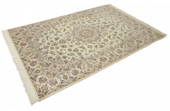 Ręcznie tkany dywan Nain 9la Habibian z Iranu 210x310cm beżowy