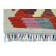Kolorowy dywan kilim ręcznie wiązany 155x200cm z Afganistanu Maimane Chobi  100% wełna dwustronny vintage nomadyczny
