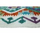 Kolorowy dywan kilim ręcznie wiązany 132x174cm z Afganistanu Maimane Chobi  100% wełna dwustronny vintage nomadyczny