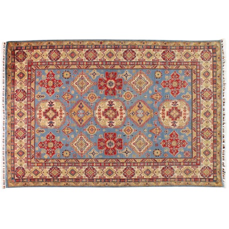 Królewski kwiatowy dywan Kazak gęsto tkany piękny 100% wełna ręcznie tkany z Afganistanu ekskluzywny 200x300cm