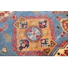 Królewska zielony dywan Kazak tkany ręcznie przez Nomadów 20x300cm