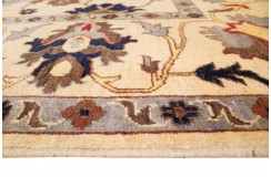 Królewska zielony dywan Kazak tkany ręcznie przez Nomadów 250x300cm