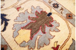 Królewska zielony dywan Kazak tkany ręcznie przez Nomadów 250x300cm
