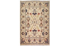 Królewska zielony dywan Kazak tkany ręcznie przez Nomadów 250x300cm