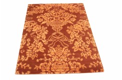 Dywan NEPAL Exclusive z Indii ręcznie tkany 140X200cm wełna jedwab brąz