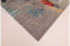 Jedwabny / wełniany dywan z Nepalu 250x300cm w stylu abstrakcyjnym