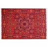 Gustowny zerwony dywan Ziegler Mamluk 100% wełna kamienowana ręcznie tkany 200x300cm