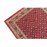 Herati dywan indyjski 100% wełna owcza orientalny czerwony 140x200