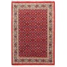 Herati dywan indyjski 100% wełna owcza orientalny czerwony 140x200