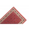Herati dywan indyjski 100% wełna owcza orientalny czerwony 120x180