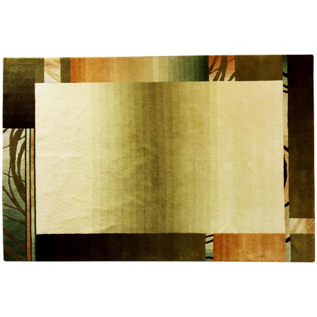 Dywan wełniany Original Nepal Annapurna zielony 170x240cm jakość premium