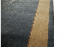 Subtelny gustowny dywan ręcznie tkany 170x240cm Nepal Musa Blue